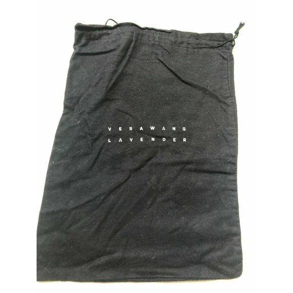 Vera Wang Lavender DustBag Black 13.6"x 10 - Picture 2 of 9